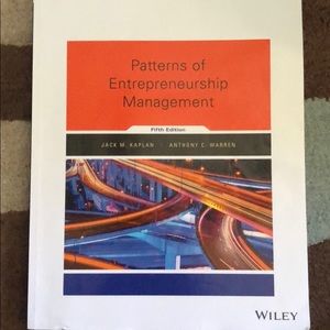 Patterns of Entrepreneurship Management 5th Ed